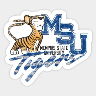 Memphis State Tigers Sticker